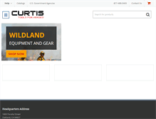 Tablet Screenshot of lncurtis.com